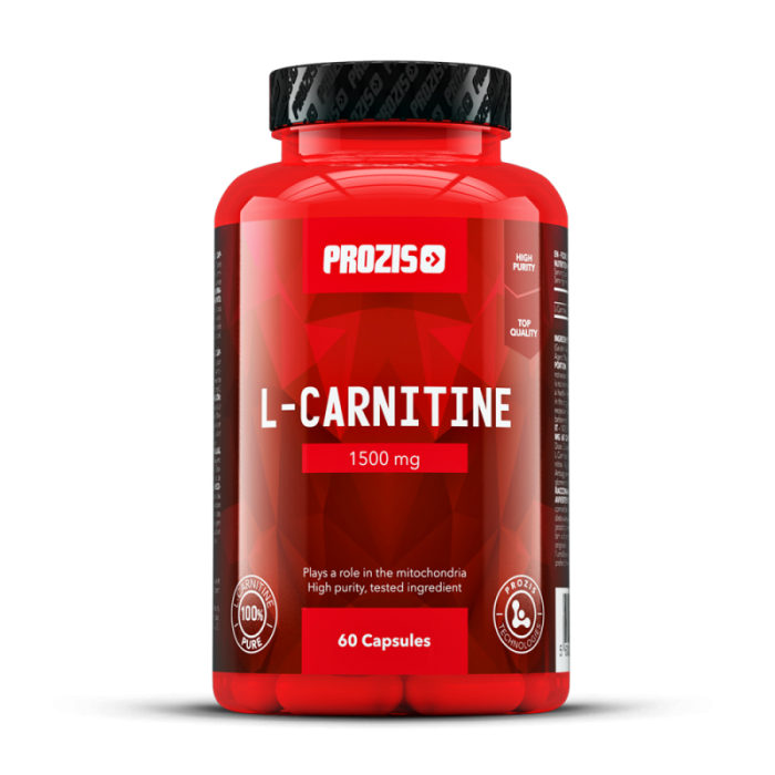 Prozis L-Carnitine 1500mg / 60 капсули